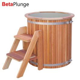 Wholesale Round Ice Plunge Tub With PP Cover Manufacturer