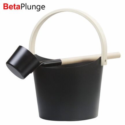 bucket and ladle for sauna