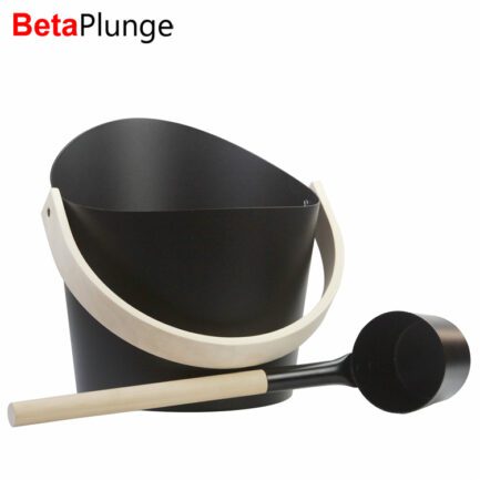 sauna bucket with ladle