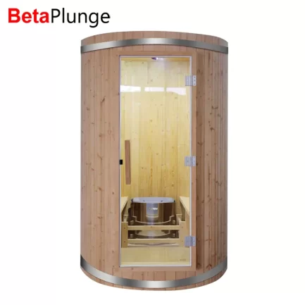 Barrel Sauna Outside Room