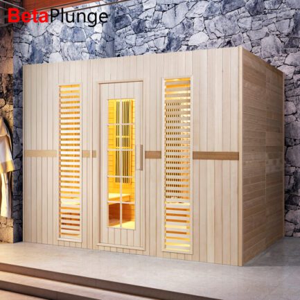 BetaPlunge Dry Sauna Interior