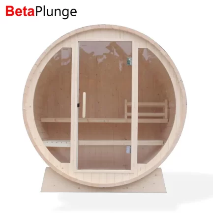 Finland Spruce Round Sauna Outdoor Barrel